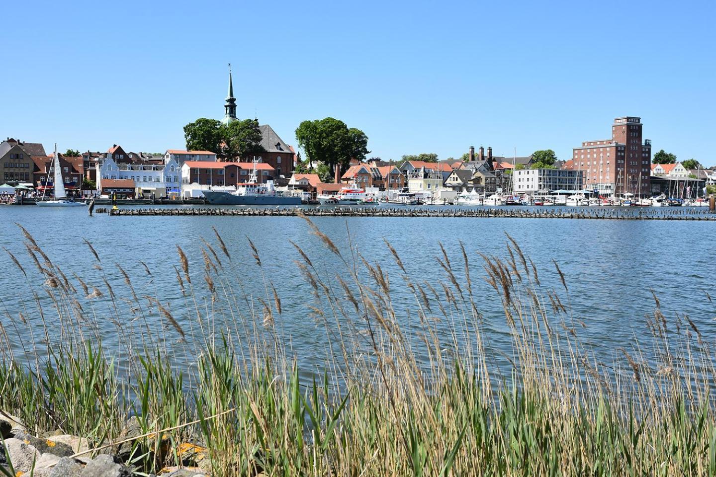 Ferienwohnung Brueckenblick Kappeln Esterno foto